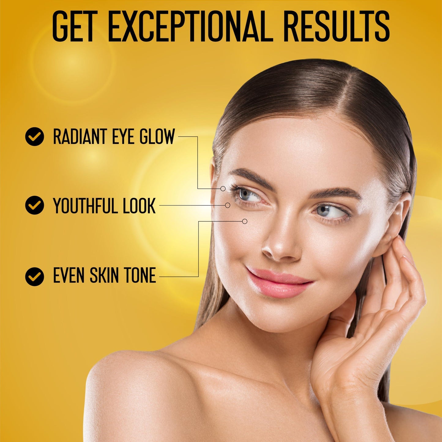 Golden Glow – 24K Under Eye Patches (50pcs)