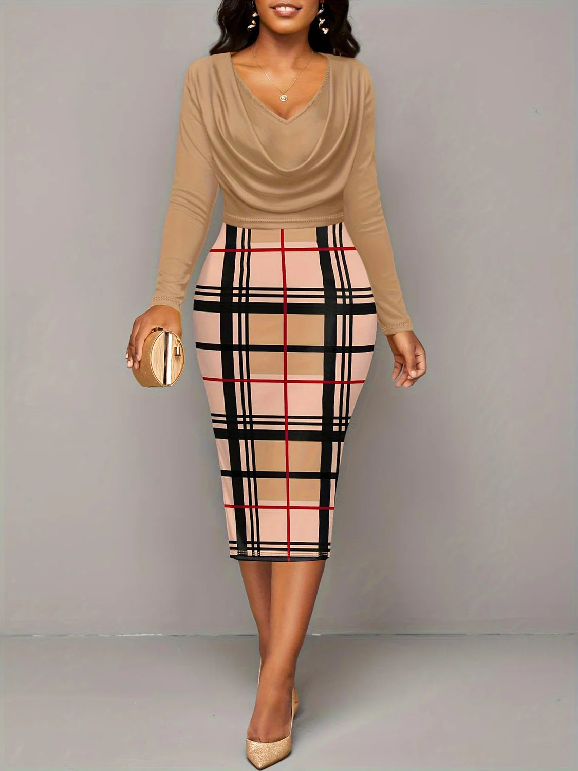 Plaid Goals- Plus Size Mini with Attitude